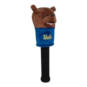UCLA Bruins Plush Joe Bear Mascot‎ Golf Club Driver Head Cover Team Effort NWT